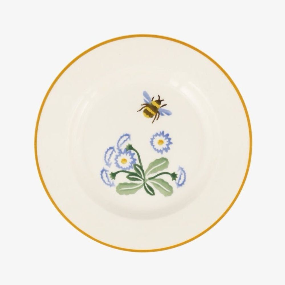 Emma Bridgewater Daisy & Bee 6 1/2 Inch Colorful Cute Whimsical Decorative Plate